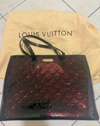 Louis Vuitton Wilshire MM Amarante Vernis + Ricevu
