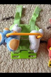 Pupazzi Trudi per culla pinguino e nuvola