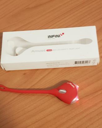 Luce posteriore bici INFINI AMUSE led rosso