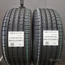 2 pneumatici tristar 215/45 r16 90v cu16812