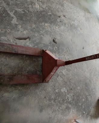 Transpallett manuale