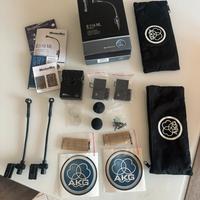 Microfoni AKG C516ML + B29L strumento