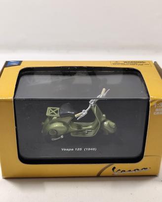 Modellino Die-Cast Vespa 125 (1948) - Verde Oliva
