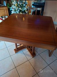 tavolo legno + 6 sedie