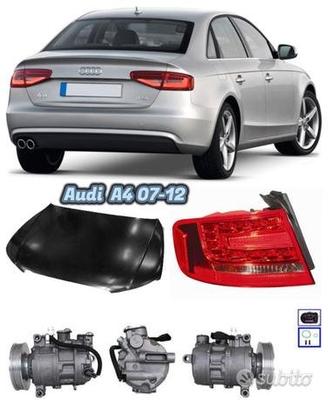 Audi A4 frontale cofano paraurti frizione 07-12