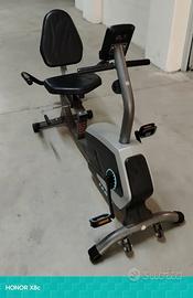 Cyclette orizzontale magnetica ISE con schienale