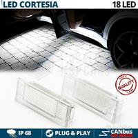 2 Luci di CORTESIA LED PER Bmw X5 F15 LUCE BIANCA