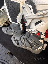 Stivali moto cross leat