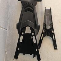 Coda posteriore con portatarga originale bmw
