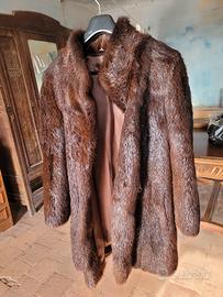 Pelliccia di vera marmotta  canadese