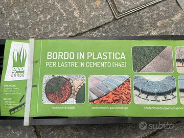 Geobordo pavimentazione nuovo