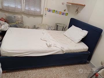 Letto contenitore una piazza e mezza