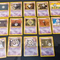 Speciale Unown - Era Neo (14 Carte)