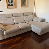 Divano letto Poltrone e Sofà 4 posti con penisola