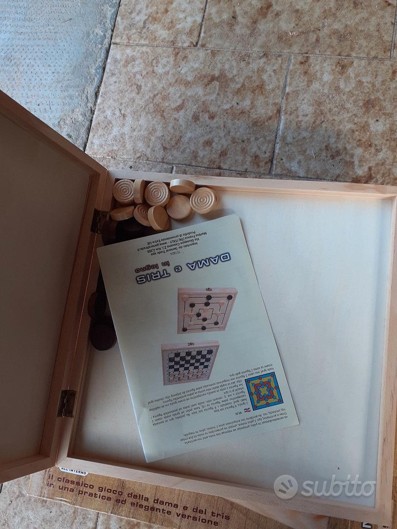 GENERAL TRADE GIOCO DA TAVOLO 2 IN 1 IN LEGNO 701824