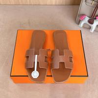 Pantofole Hermes in vera pelle