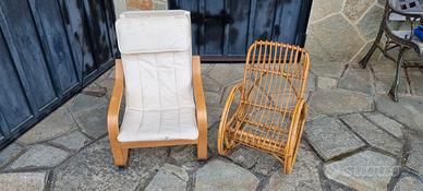 n. 2 sedie per bambini 