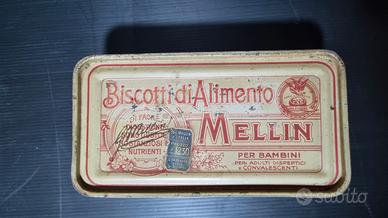 Scatola in latta MELLIN anni'30