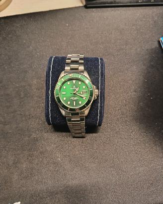 Orologio Margi 10atm quadrante verde