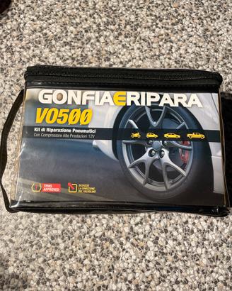 Gonfia e ripara KIT RIPARAZIONE PNEUMATICI