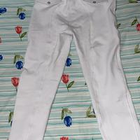 pantalone equitazione bianco donna