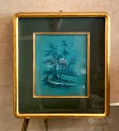 B. Ghivarello (1882-1955) – Quadro olio su tavola