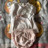 Abbigliamento estivo neonata 1-3 mesi(tg 56 cm)