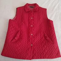 Gilet rosso da donna tg. xl