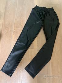 Leggins ragazza 14 anni finta pelle