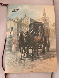 Caplendario storico Carabinieri 1978