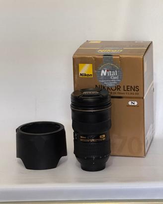 NIKON Lens AF-S 24-70  2,8   G ED