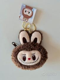 Labubu marrone portamonete nuovo portafiglio