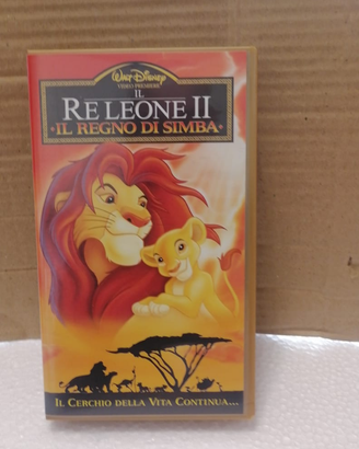 Vhs Il Re Leone II Walt Disney 1994