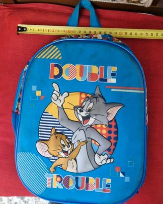 Zainetto Bambino Tom & Jerry Double Trouble Cartoo