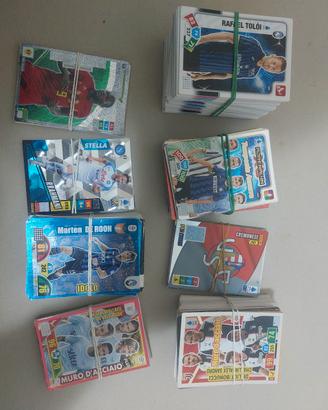 Lotto 420 carte Adrenalyn di vari anni