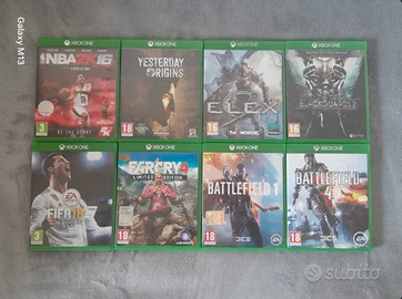 Lotto 8 giochi Xbox One