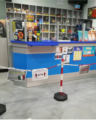 Mobile banco per bar tabacchi