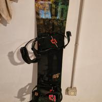 Snow Salomon Pulse 149 + attacchi Union Factory M