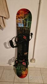 Snow Salomon Pulse 149 + attacchi Union Factory M