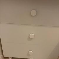 Fasciatoio cassettiera con vaschetta bagnetto