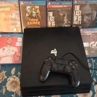 Ps4 pro 1 tr con 6 giochi