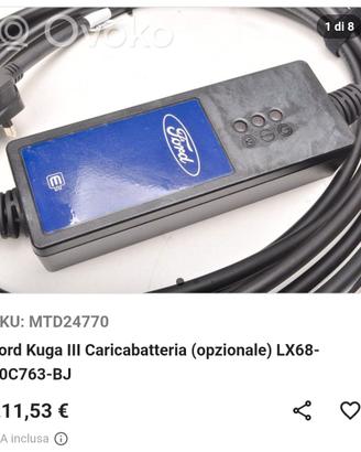 Caricatore originale Ford per Kuga Phev dal 2019