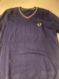 Maglione Fred Perry Blu