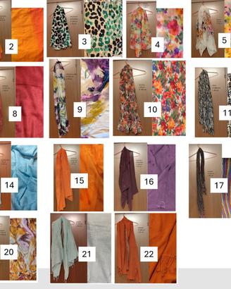 Stock 22 sciarpe 65€ (o singole)