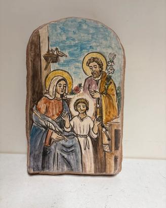 Mattonella sacra famiglia