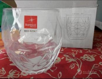Bicchieri vetro soffiato 