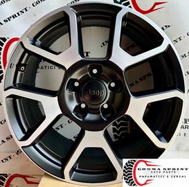 4 CERCHI IN LEGA ORIGINALI RAGGIO 17 JEEP RENEGADE