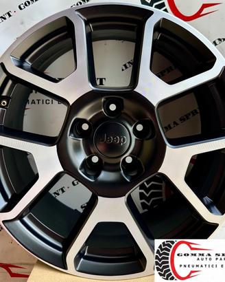 4 CERCHI IN LEGA ORIGINALI RAGGIO 17 JEEP RENEGADE