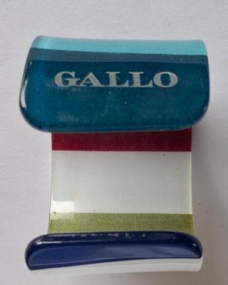 Bracciale rigido a polsino firmato: GALLO vintage.