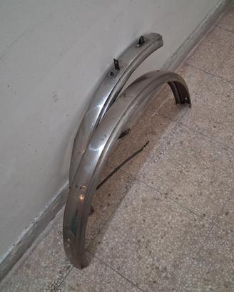 COPPIA PARAFANGHI INOX ANNI 70